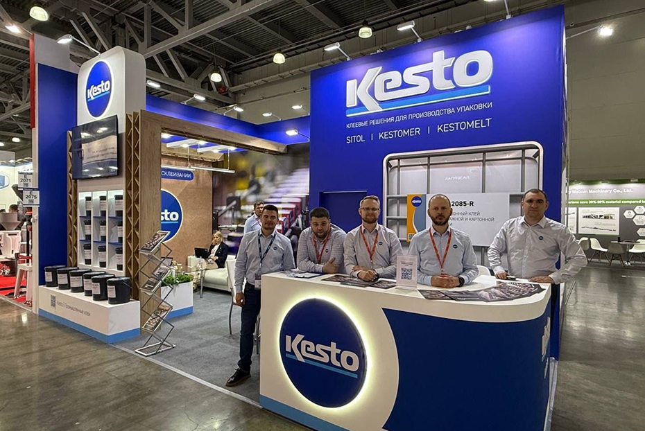 Участие компании Kesto в 29-й Международной выставке упаковочной индустрии RosUpack 2025