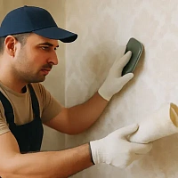 Решения для поклейки обоев